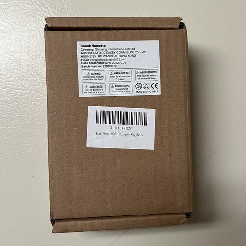 12 pack Gold Christmas Napkin Rings with Bling Various Christmas Napkin Holders