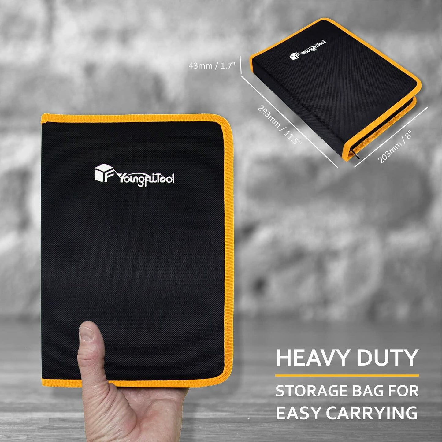 13 Pieces Magnetic Screwdriver Set with canvas Pouch for Storing