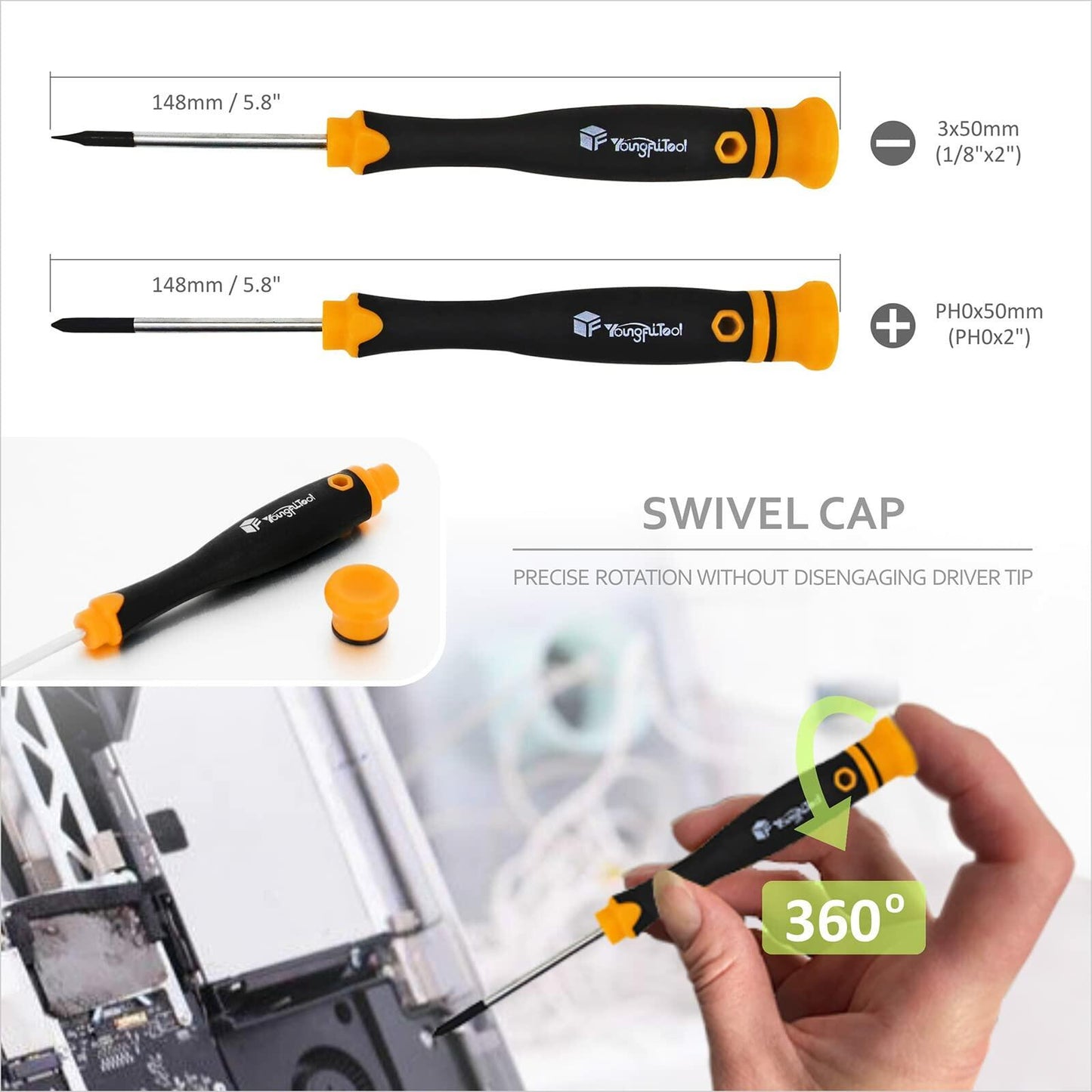 13 Pieces Magnetic Screwdriver Set with canvas Pouch for Storing