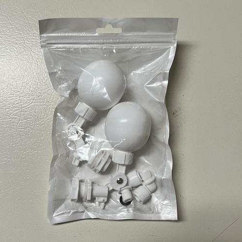 2 Pack 1/4 Inch Water Filter Float Ball Valve Adjustable Float Fish Aquarium