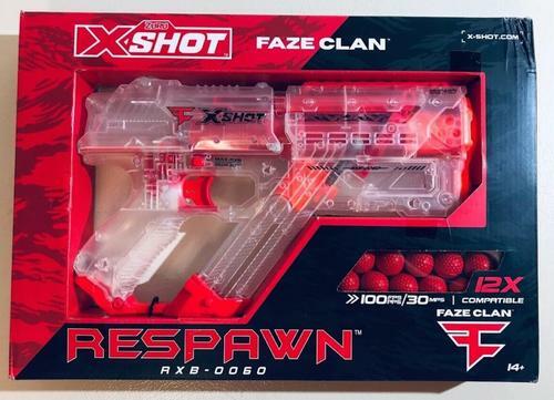 3-PACK of X-Shot Faze Clan Respawn Toy Guns with 12 Dart Balls each