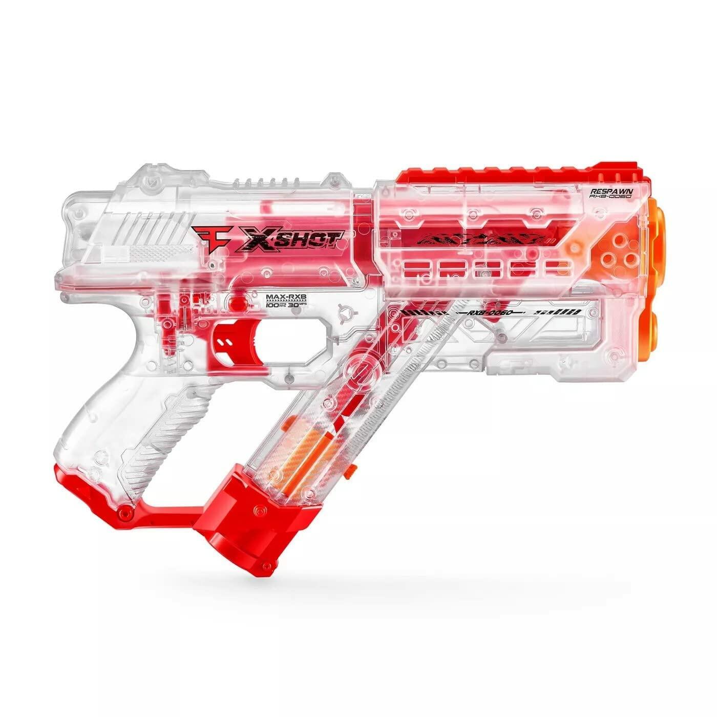3-PACK of X-Shot Faze Clan Respawn Toy Guns with 12 Dart Balls each
