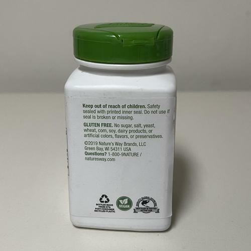 Nature's Way Neem Leaf Traditional Ayurvedic Intestinal Remedy 950 mg, 100 Count EXP 3/28
