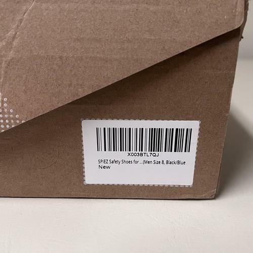 Women's/Unisex Safety Shoes w/Composite Toe Cap, Puncture Proof Lightweight Size- M8/W9