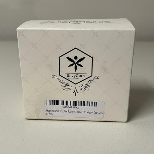 Magnesium Complex Supplement 8 Forms, 500mg Pack of 2, Total 120 Vegan Capsules