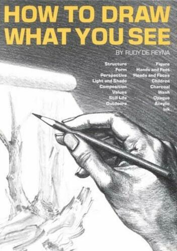 How to Draw What You See by Rudy de Reyna (paperback, 1996)
